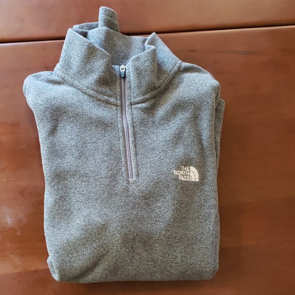 The North Face Grey Fleece Womens Pullover